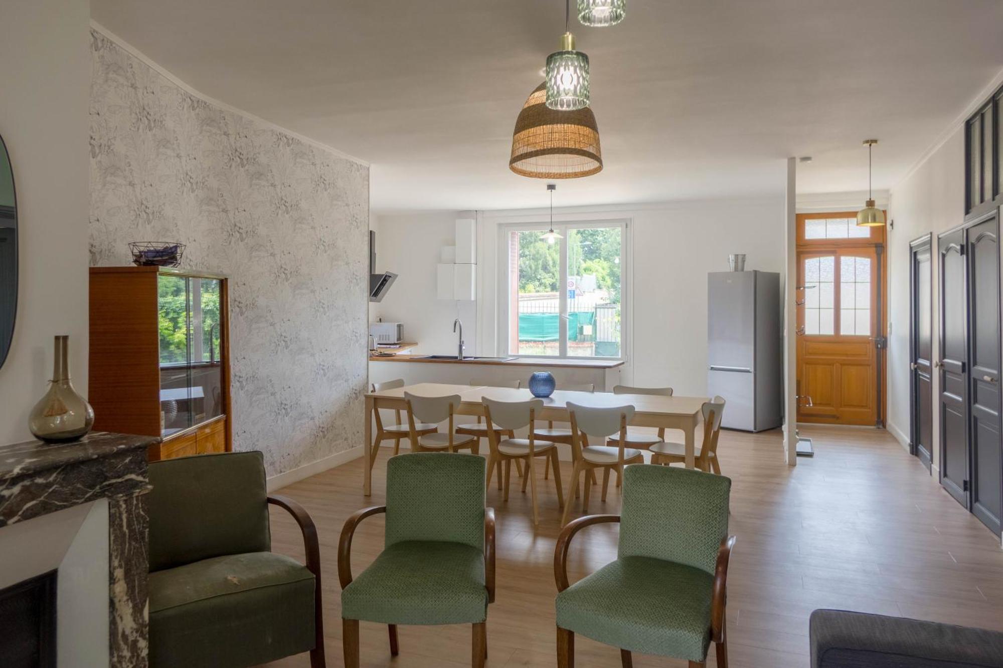 - Maison De De Gamme Au Calme - 4 Avec Garage - Proche De Toutes Les Commodites - La Maison D'a Cote Holiday home *